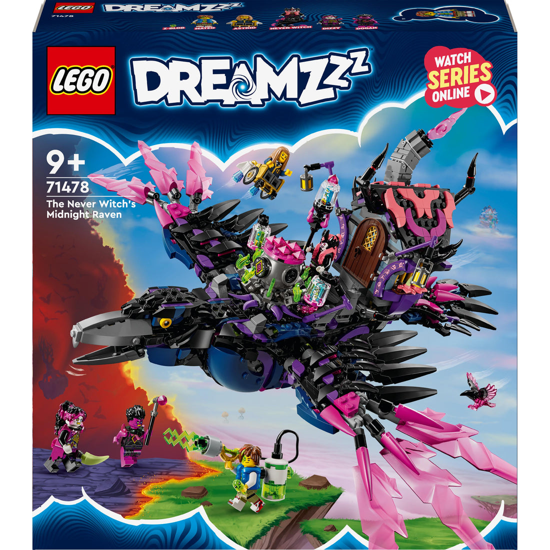 لعبة غراب ميدنايت الخاص بساحرة العدم 71478 من LEGO® DREAMZzz™