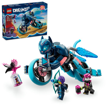 لعبة الدراجة النارية على شكل قطة الخاصة بزوي 71479 من LEGO® DREAMZzz™