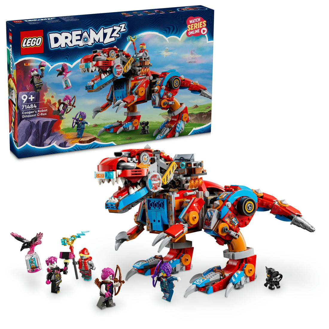 سي ريكس ديناصور كوبر الآلي 71484 من LEGO® DREAMZzz™