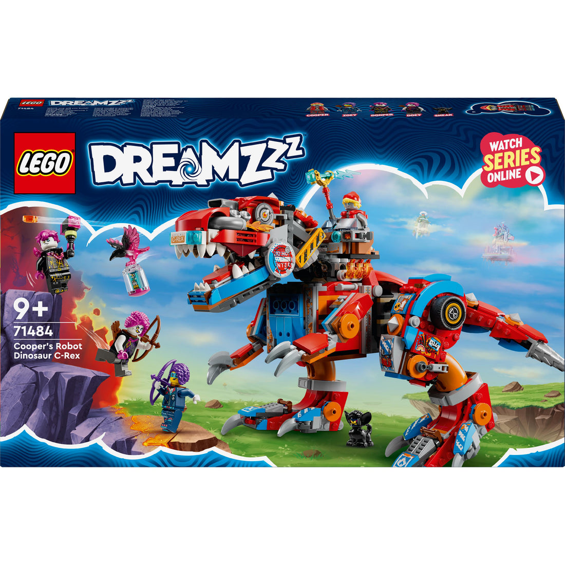 سي ريكس ديناصور كوبر الآلي 71484 من LEGO® DREAMZzz™