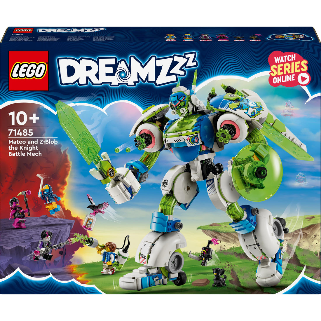لعبة ماتيو وزي بلوب آلي المعارك الفارس 71485 من LEGO® DREAMZzz™