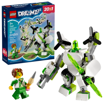 LEGO 71487 Z-Blob's Robot and Vehicle Adventures