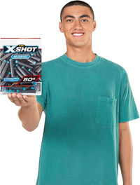 X-Shot Excel 50PK Refill Darts Foilbag