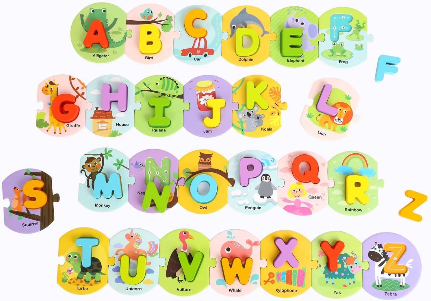 Tooky Toy Alphabet Puzzle