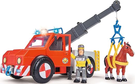 Fireman Sam Phoenix incl. Figurine and Horse