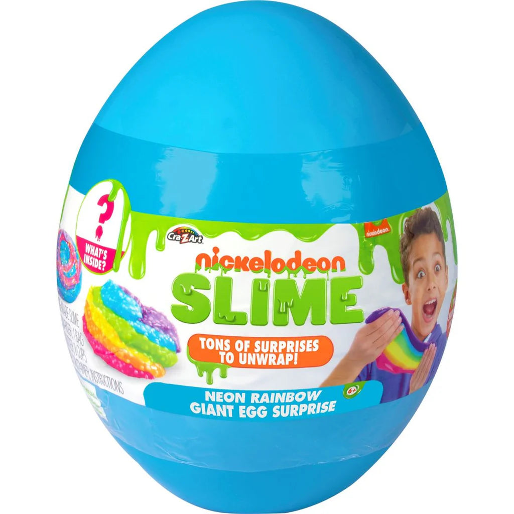 CraZArt Nickelodeon Slime Unboxing Egg