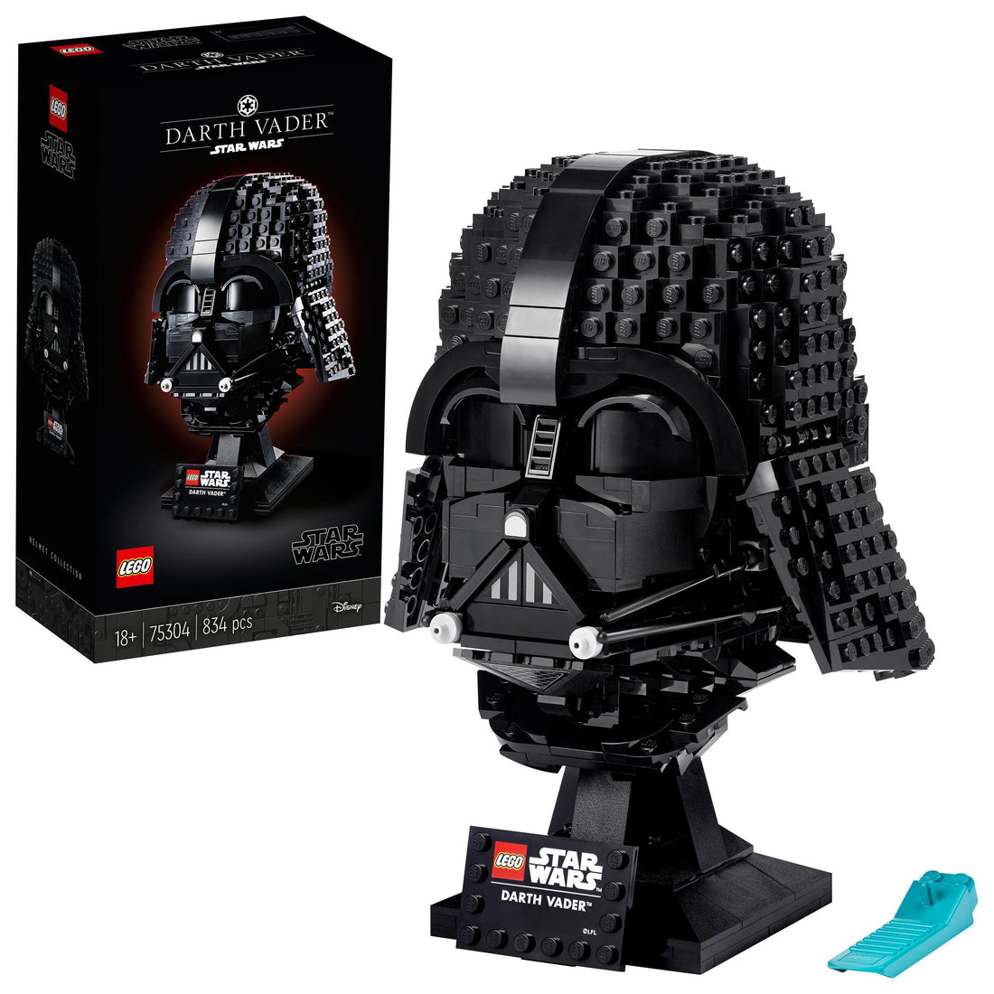 LEGO® Star Wars™ Darth Vader™ Helmet 75304 Collectible Building Kit (834 Pieces)