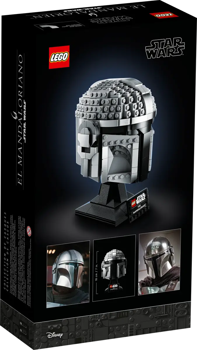 LEGO 75328 The Mandalorian-Helmet