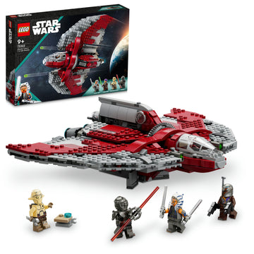 LEGO® Star Wars™ Ahsoka Tano’s T-6 Jedi Shuttle 75362 Building Toy Set (599 Pieces)