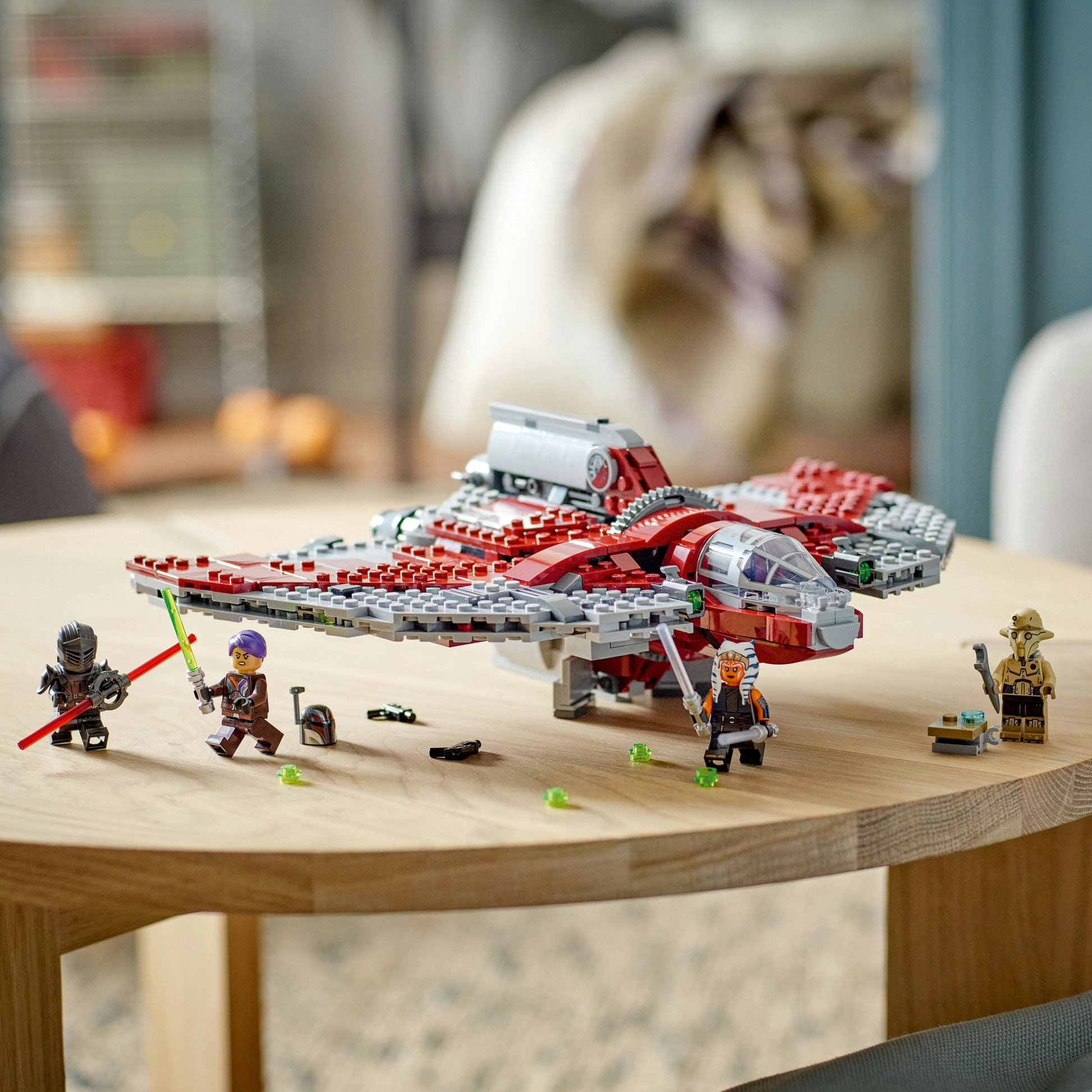 مجموعة لعبة بناء مكوك جيداي T-6 الخاص بأسوكا تانو 75362 من LEGO® Star Wars™ (599 قطعة)