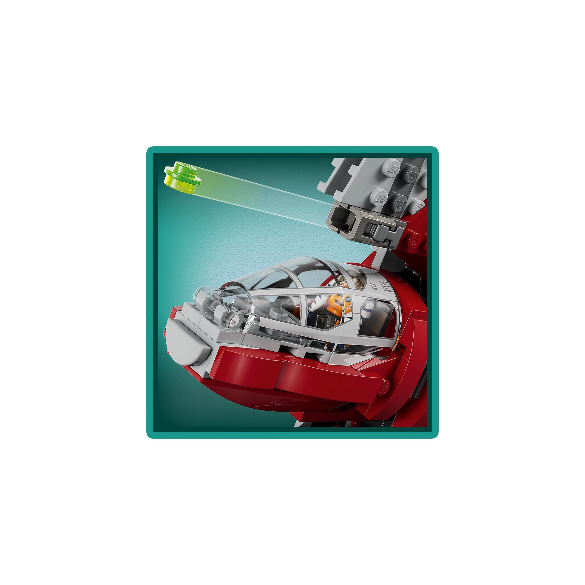 مجموعة لعبة بناء مكوك جيداي T-6 الخاص بأسوكا تانو 75362 من LEGO® Star Wars™ (599 قطعة)