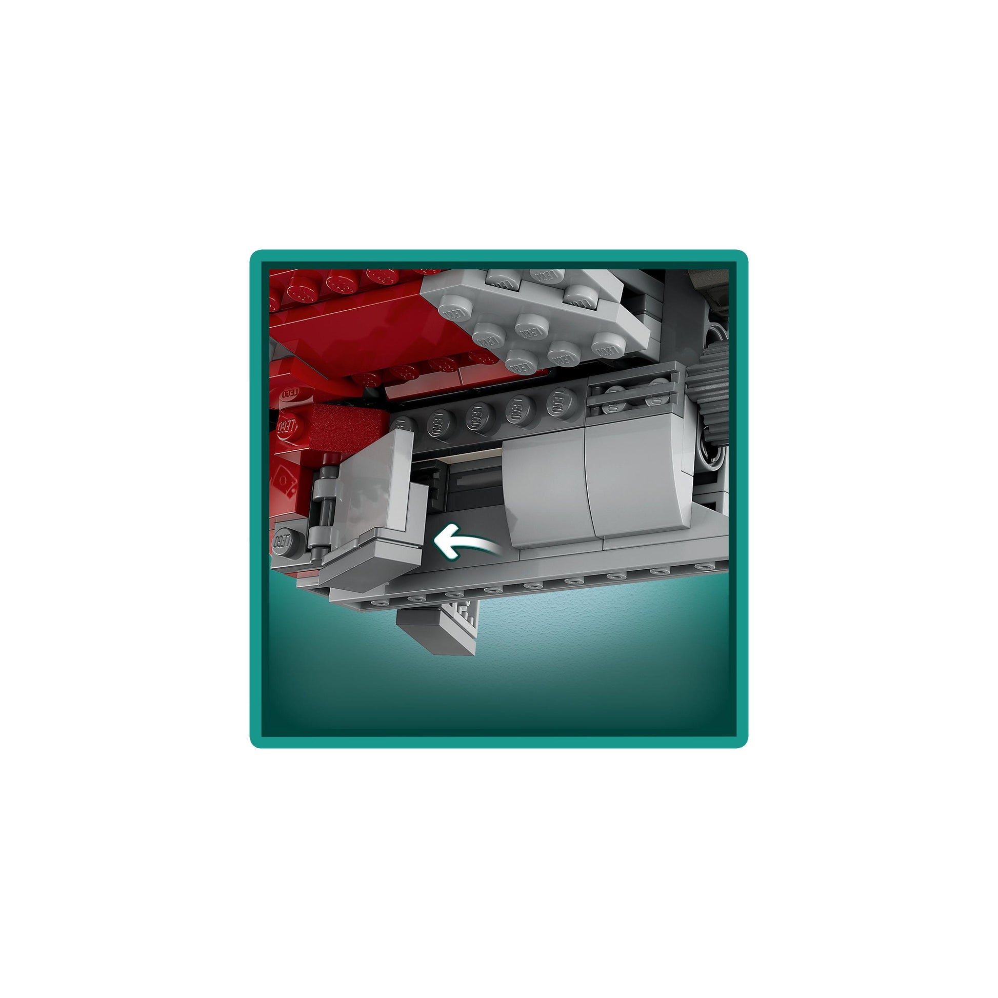 مجموعة لعبة بناء مكوك جيداي T-6 الخاص بأسوكا تانو 75362 من LEGO® Star Wars™ (599 قطعة)