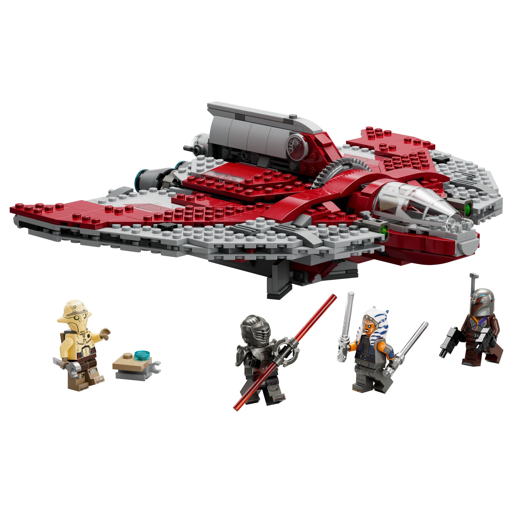 مجموعة لعبة بناء مكوك جيداي T-6 الخاص بأسوكا تانو 75362 من LEGO® Star Wars™ (599 قطعة)