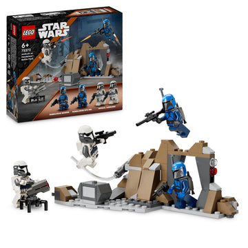 مجموعة حزمة معركة الهجوم على المندلوري™ 75373 من LEGO® Star Wars™