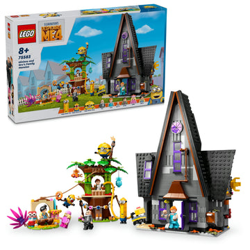 مينيونز وقصر عائلة غرو 75583 من LEGO® Despicable Me 4