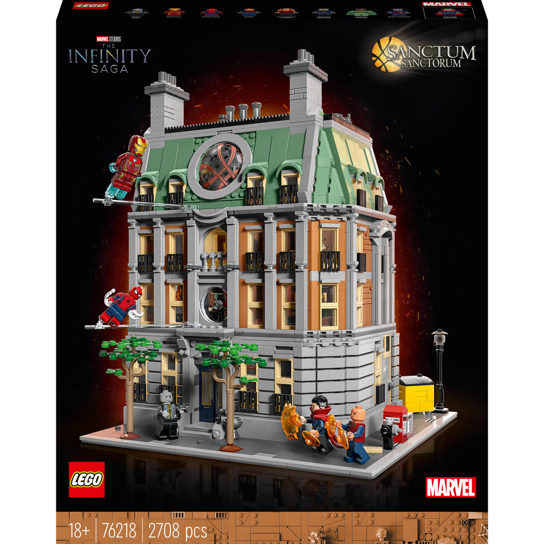 LEGO® Marvel Sanctum Sanctorum 76218 Building Kit (2,708 Pieces)