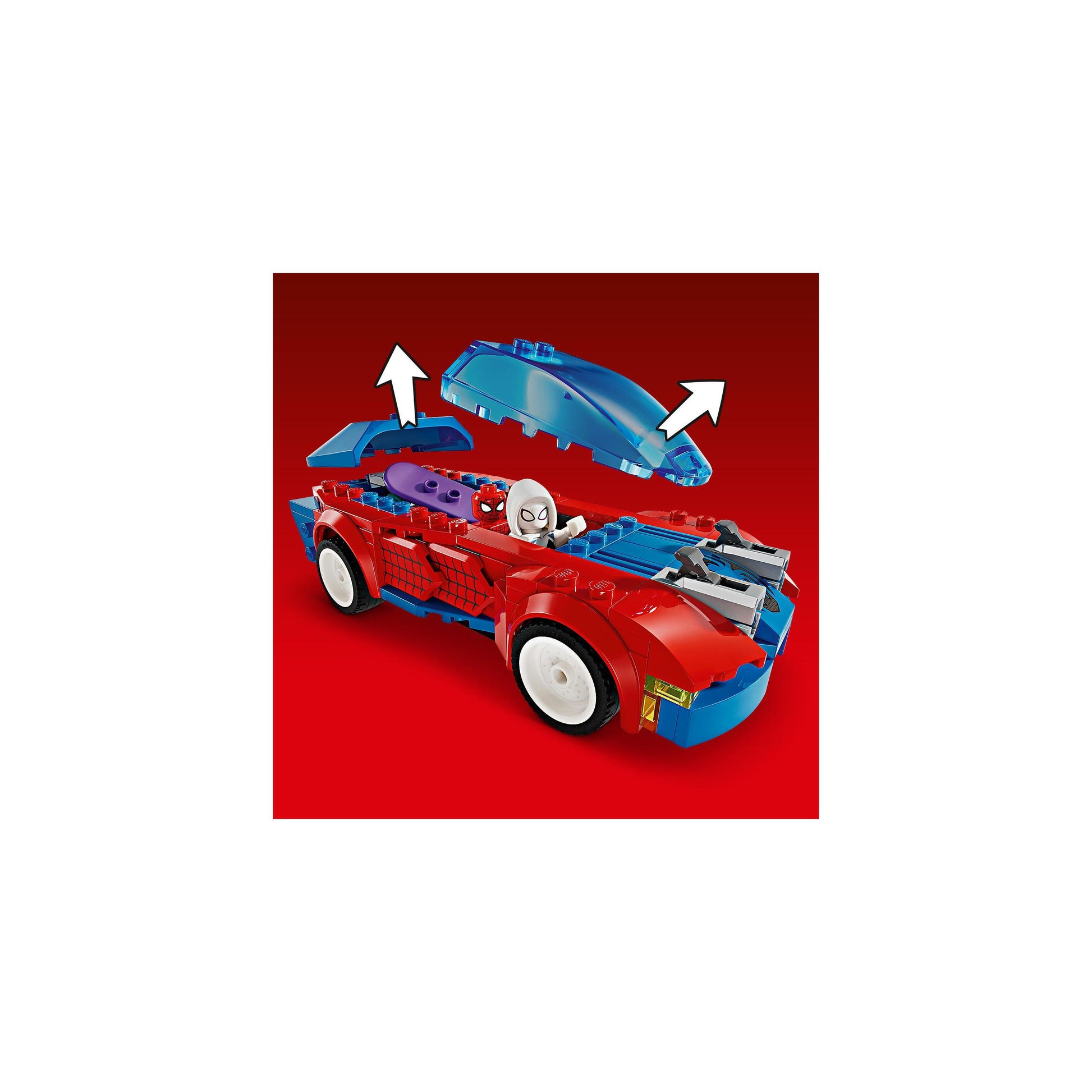 سيارة سباق الرجل العنكبوت وغرين غوبلن الفينوم 76279 من LEGO® Marvel