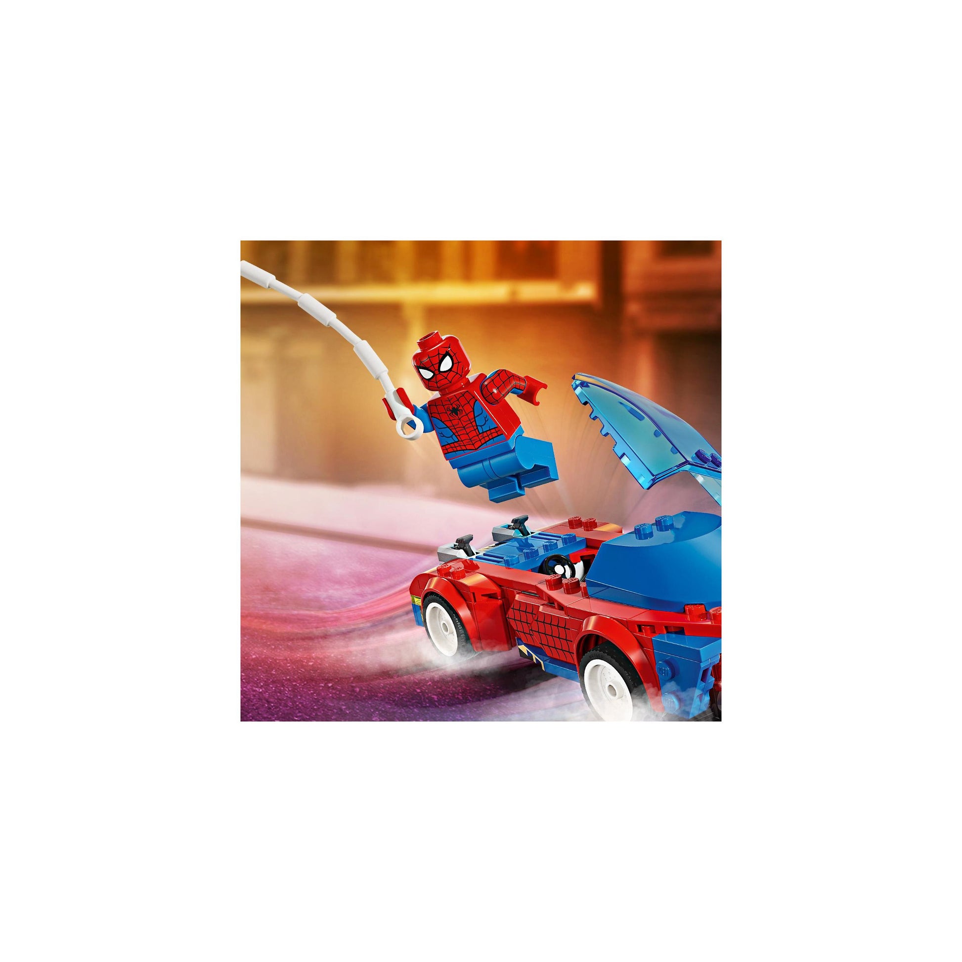 سيارة سباق الرجل العنكبوت وغرين غوبلن الفينوم 76279 من LEGO® Marvel