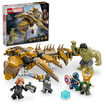 مجموعة لعب المنتقمون بمواجهة ليفياثان 76290 من LEGO® Marvel