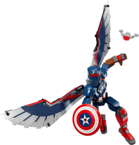 76296 New Captain America Construction Figure