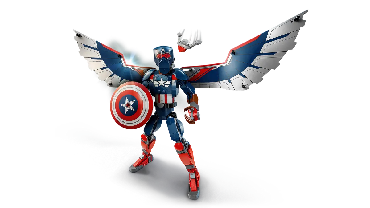 76296 New Captain America Construction Figure