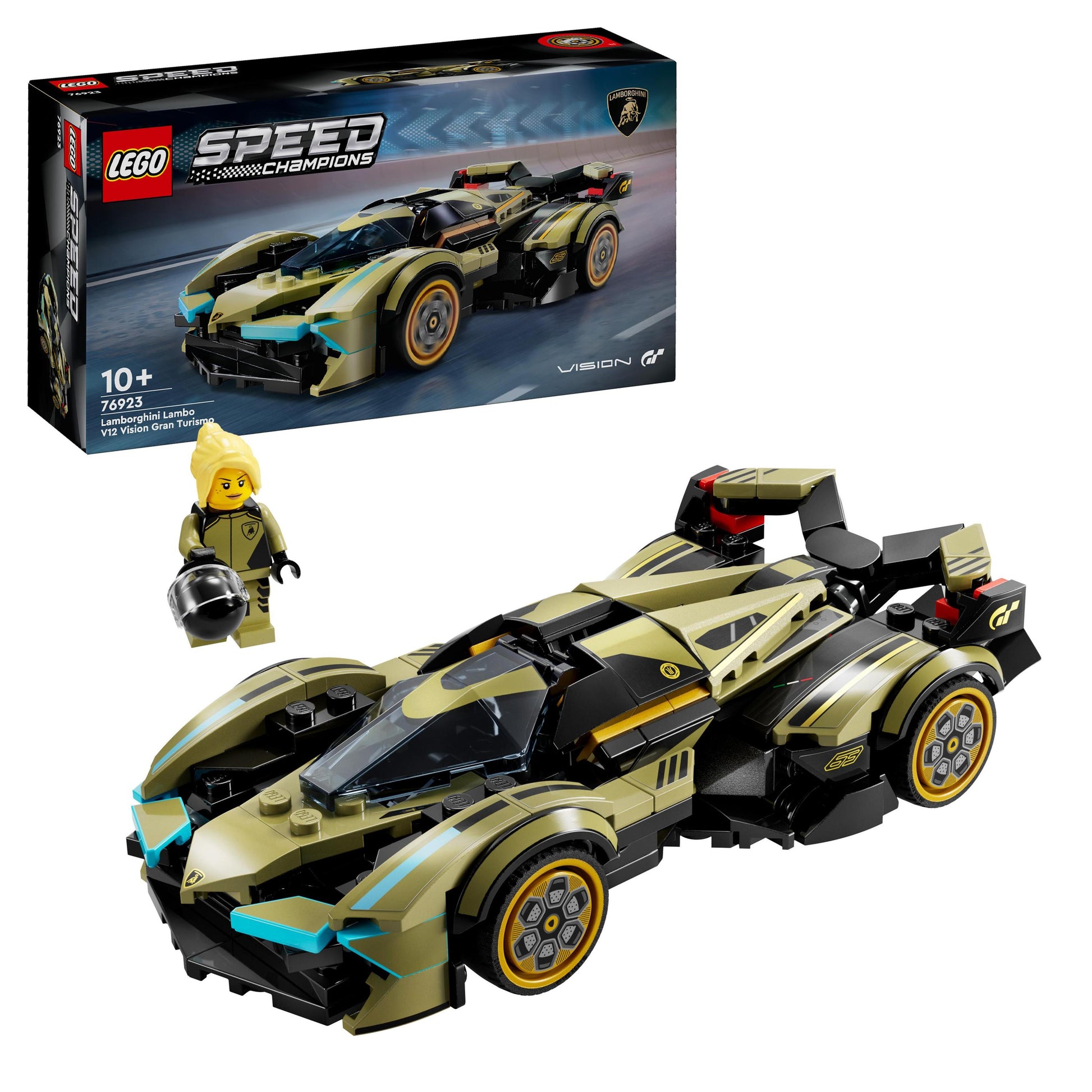 السيارة الخارقة Lamborghini Lambo V12 Vision GT 76923 من LEGO® Speed Champions