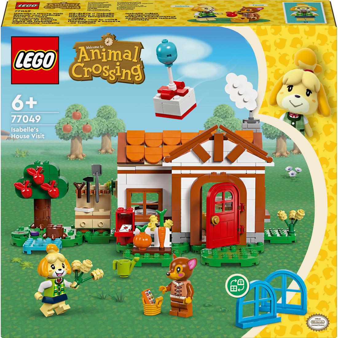 زيارة Isabelle المنزلية 77049 من LEGO® Animal Crossing™