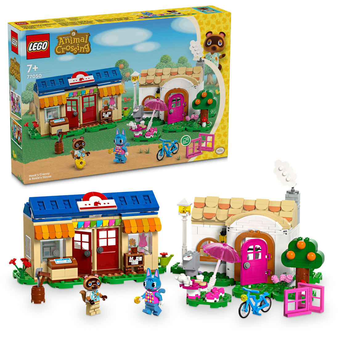 Nook's Cranny ومنزل Rosie رقم 77050 من LEGO® Animal Crossing™