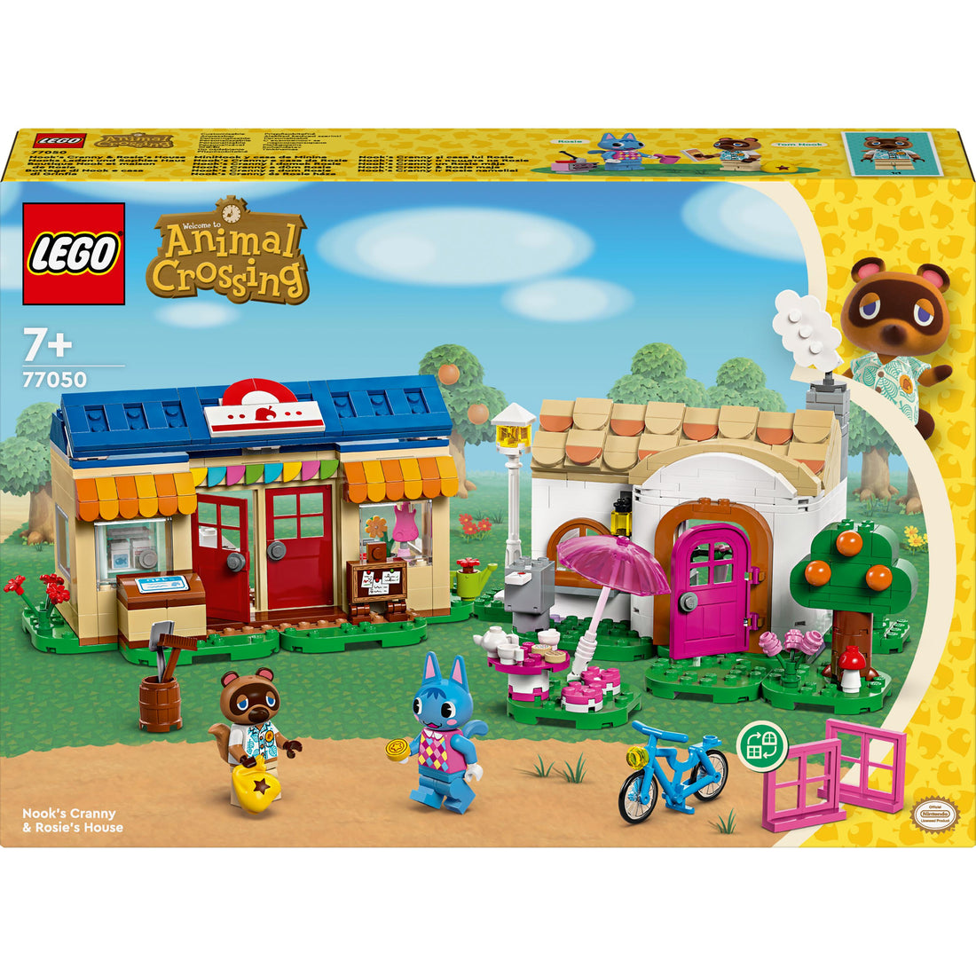 Nook's Cranny ومنزل Rosie رقم 77050 من LEGO® Animal Crossing™