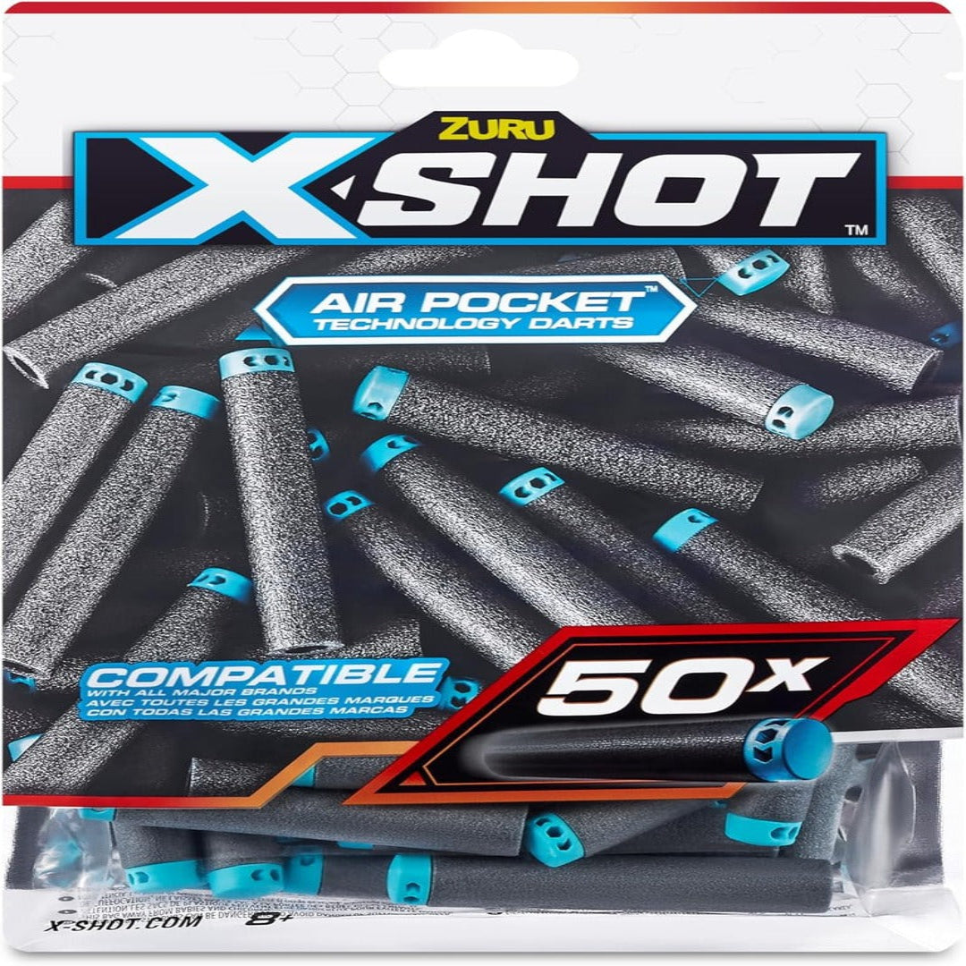 X-Shot Excel 50PK Refill Darts Foilbag