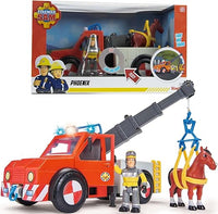 Fireman Sam Phoenix incl. Figurine and Horse