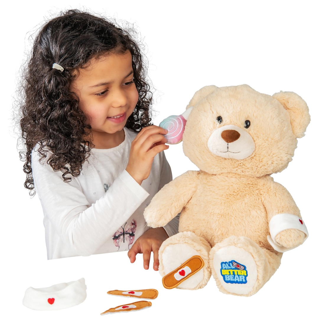 أول بيتر بير دمية محشوة