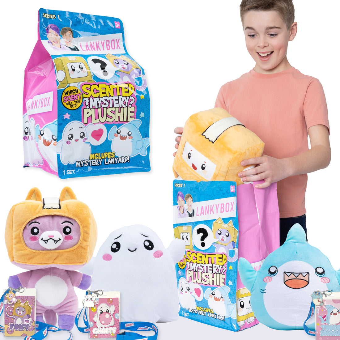 Lankybox Mystery Plush 11 inch