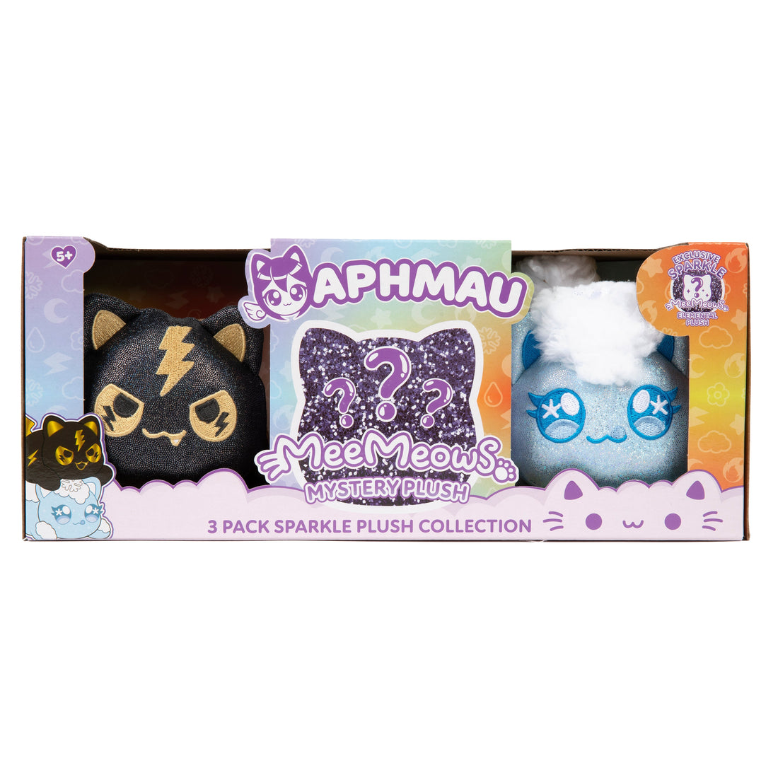 Aphmau MeeMeow Plush 3 pack Elemental 6inch