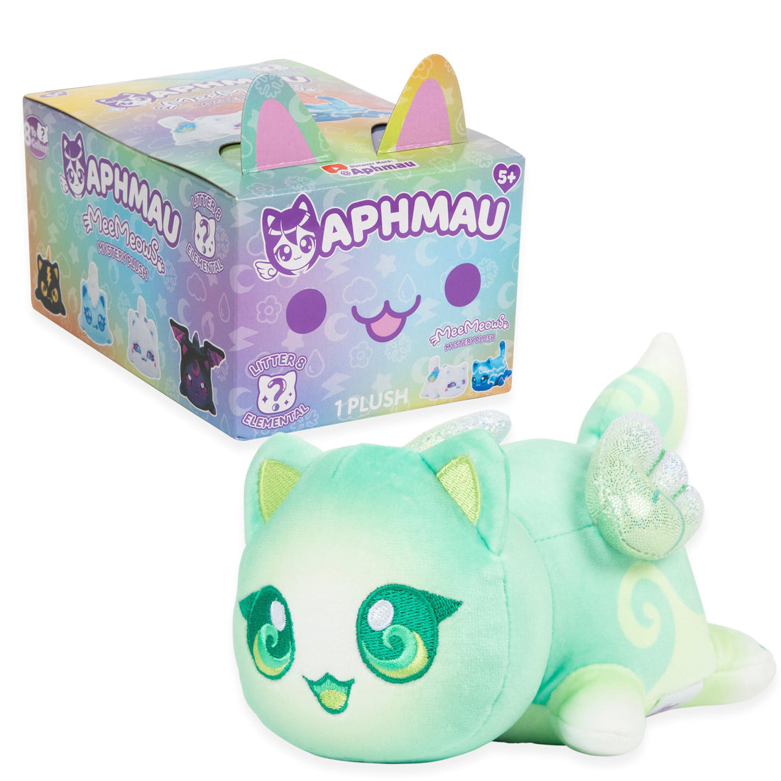 Aphmau Mystery MeeMeow Plush Elemental 6inch (S8)