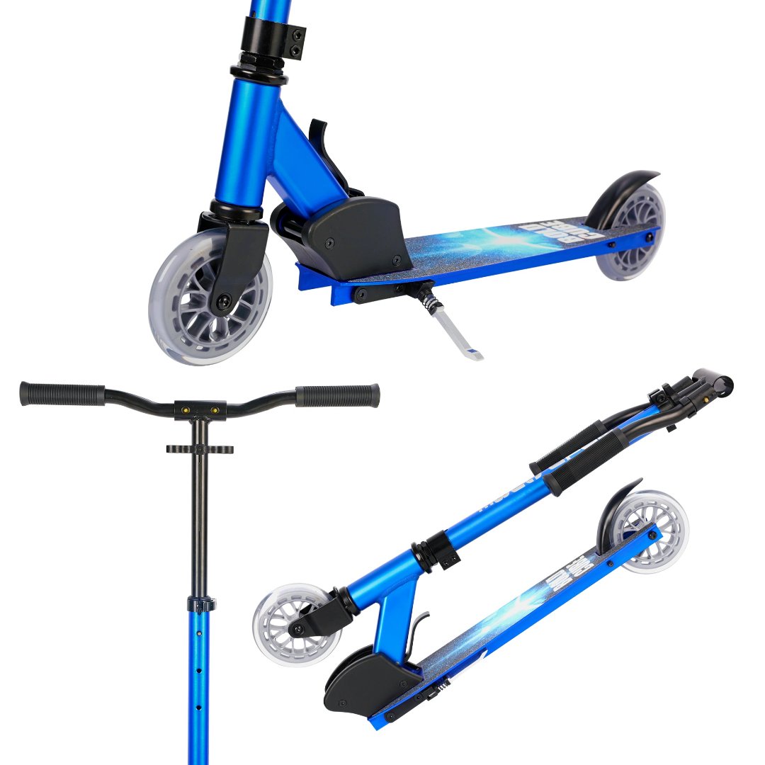 BOLDCUBE 2 Wheel Scooter Deluxe (Sapphire)
