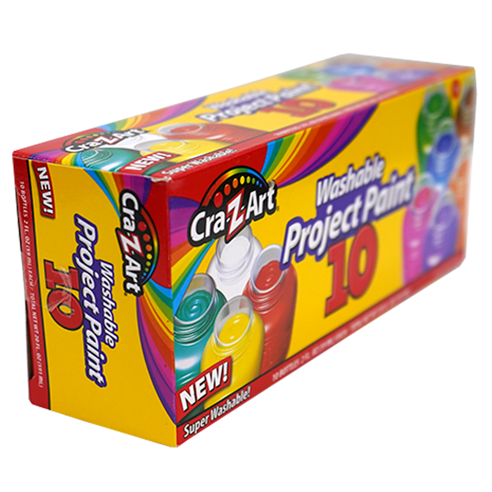 CraZart 10 x 2oz Poster Paint Pots