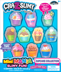 CraZSlimy Mini Mania Slimy Fun Cupcakes