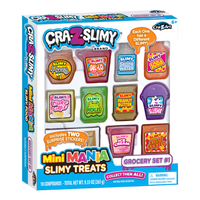 CraZSlimy Mini Mania Slimy Treats Grocery Set