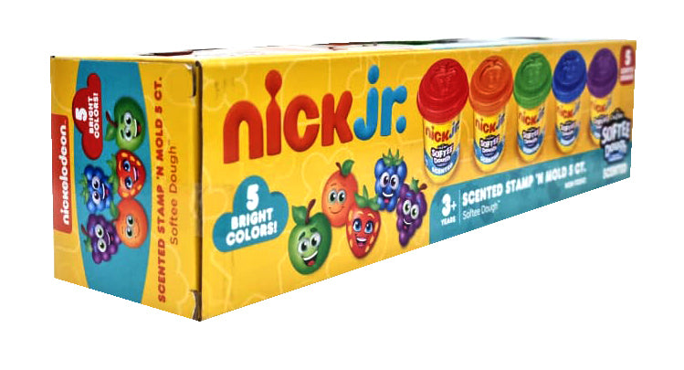 CraZArt Nick Jr. 5 Pack Stamp N Mold Softee Dough