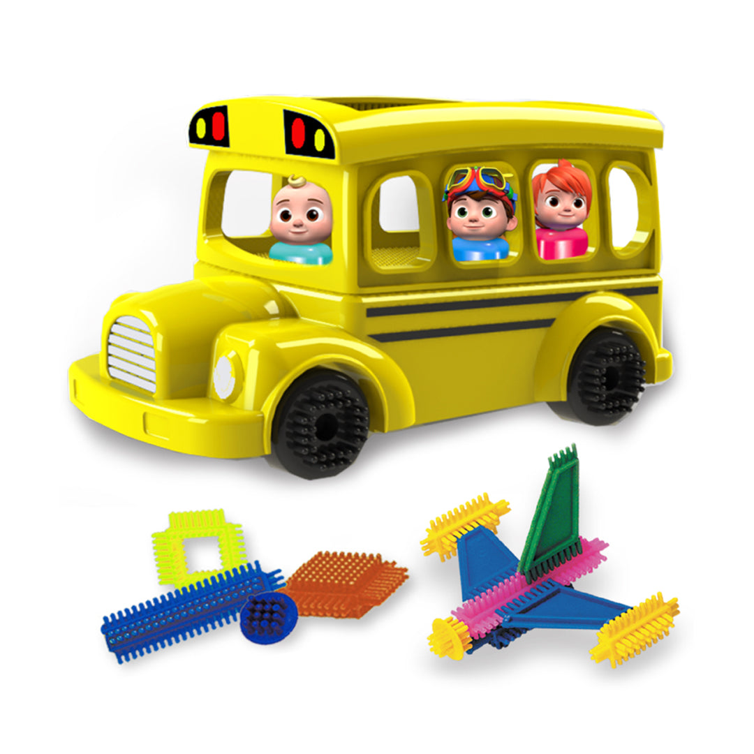 كوكو ميلون
مجموعة باص المدرسة من مكعبات البناء