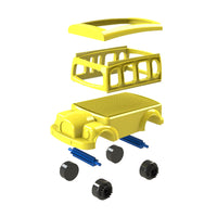 كوكو ميلون
مجموعة باص المدرسة من مكعبات البناء