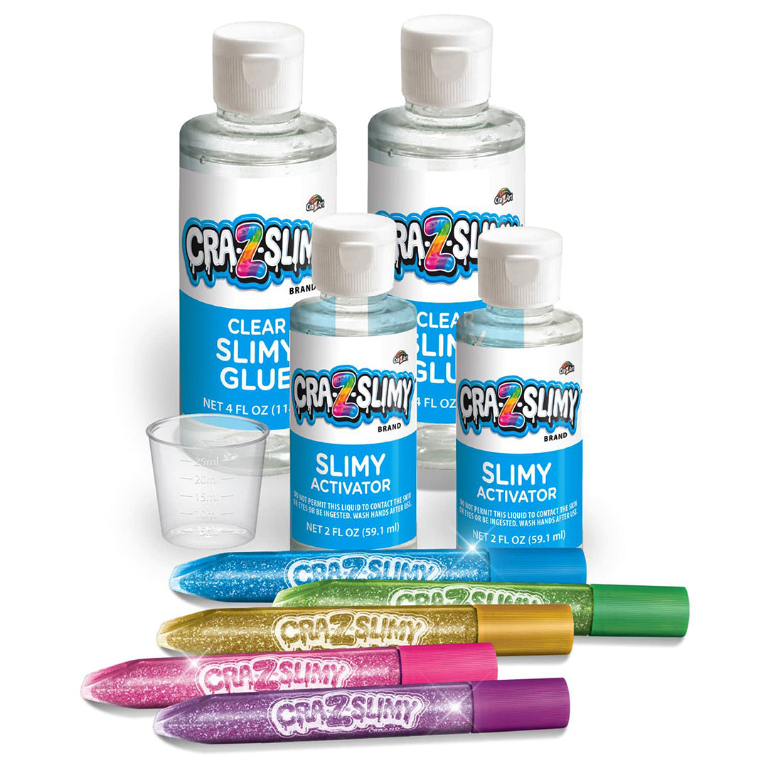 كراي-زي سلايمي جليتر بيرست اصنع السلايمي بنفسك!