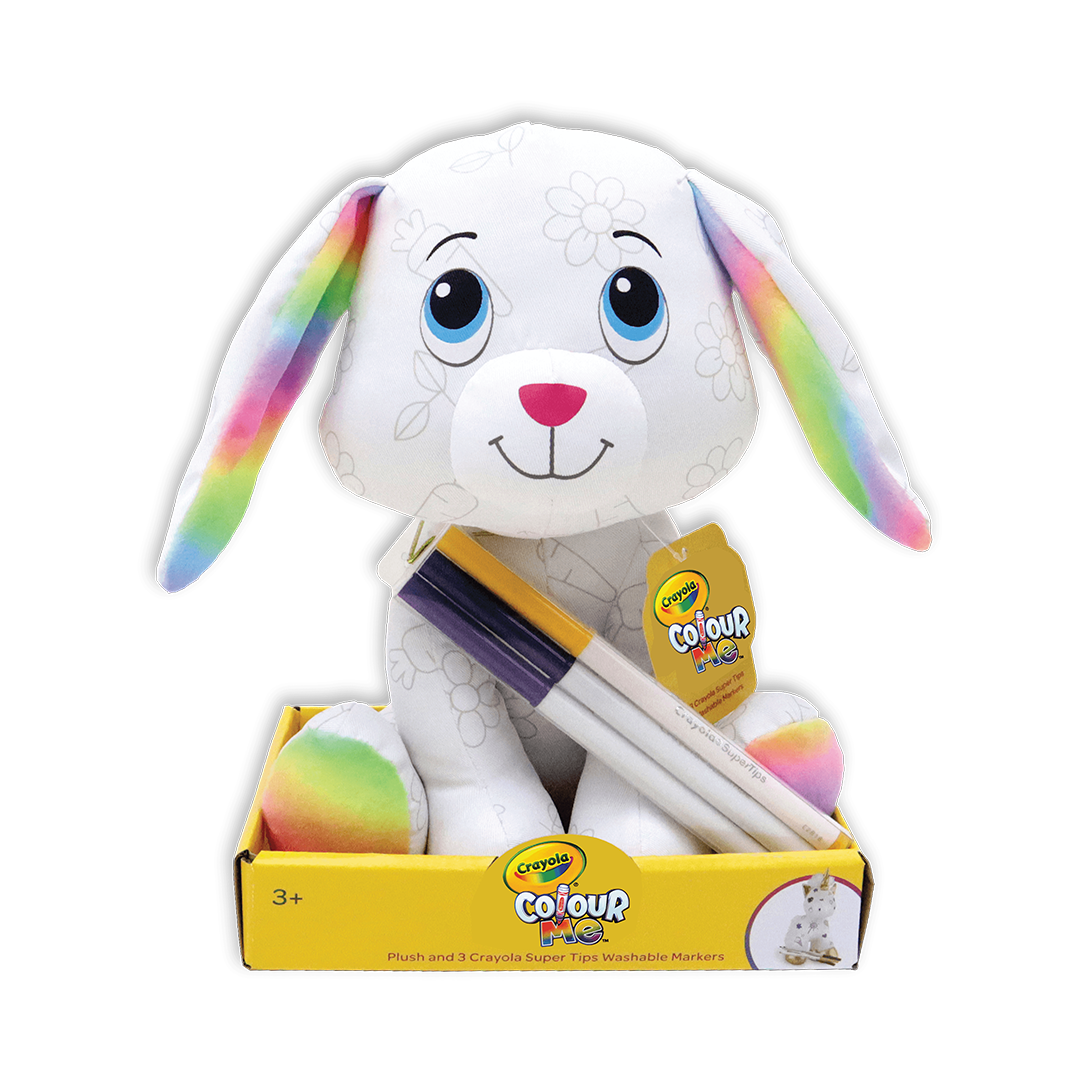 Crayola Colour Me Plush Bunny