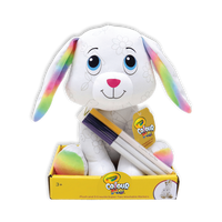 Crayola Colour Me Plush Bunny