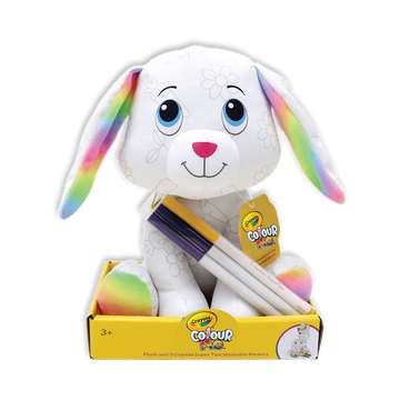 Crayola Colour Me Plush Bunny