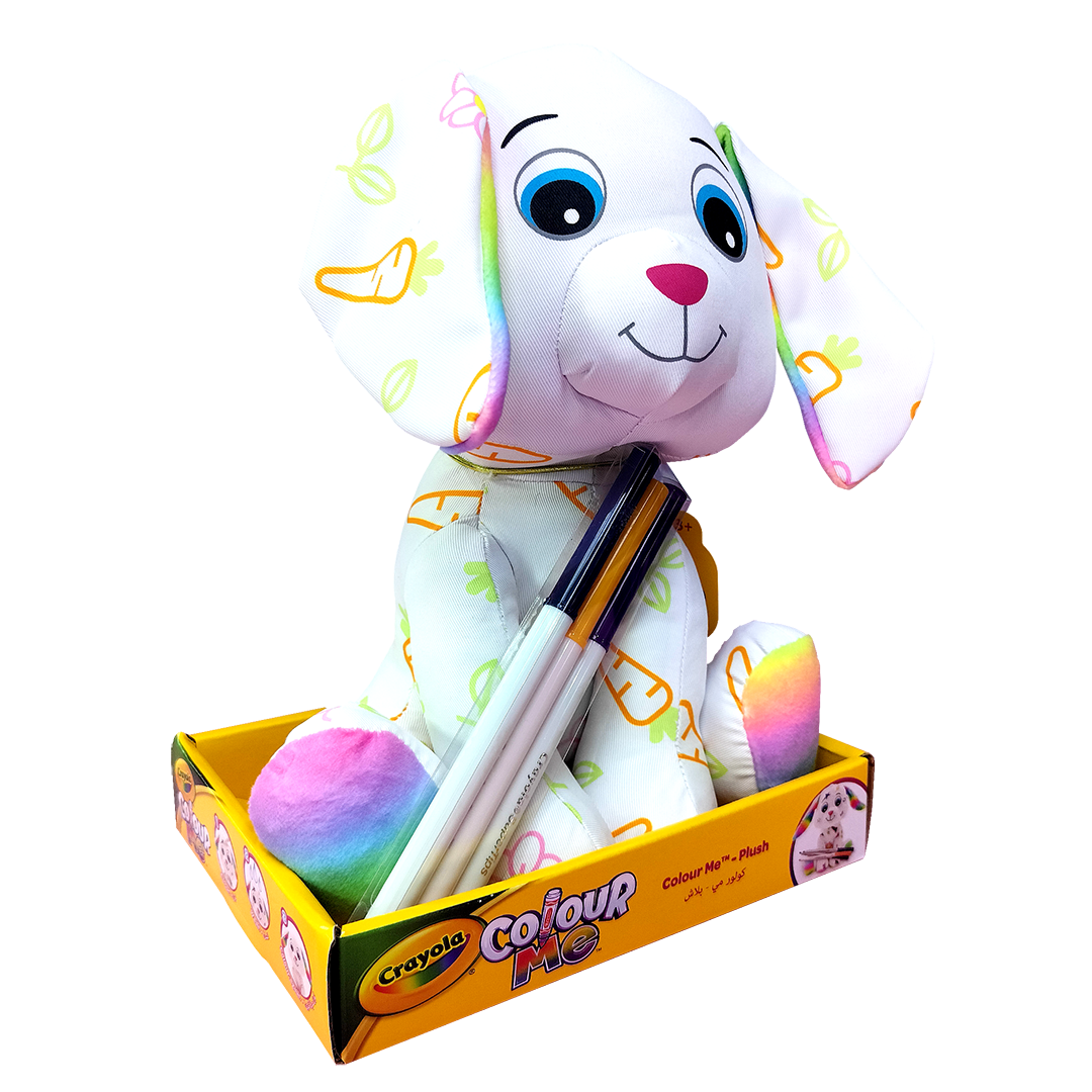 Crayola Colour Me Plush Bunny