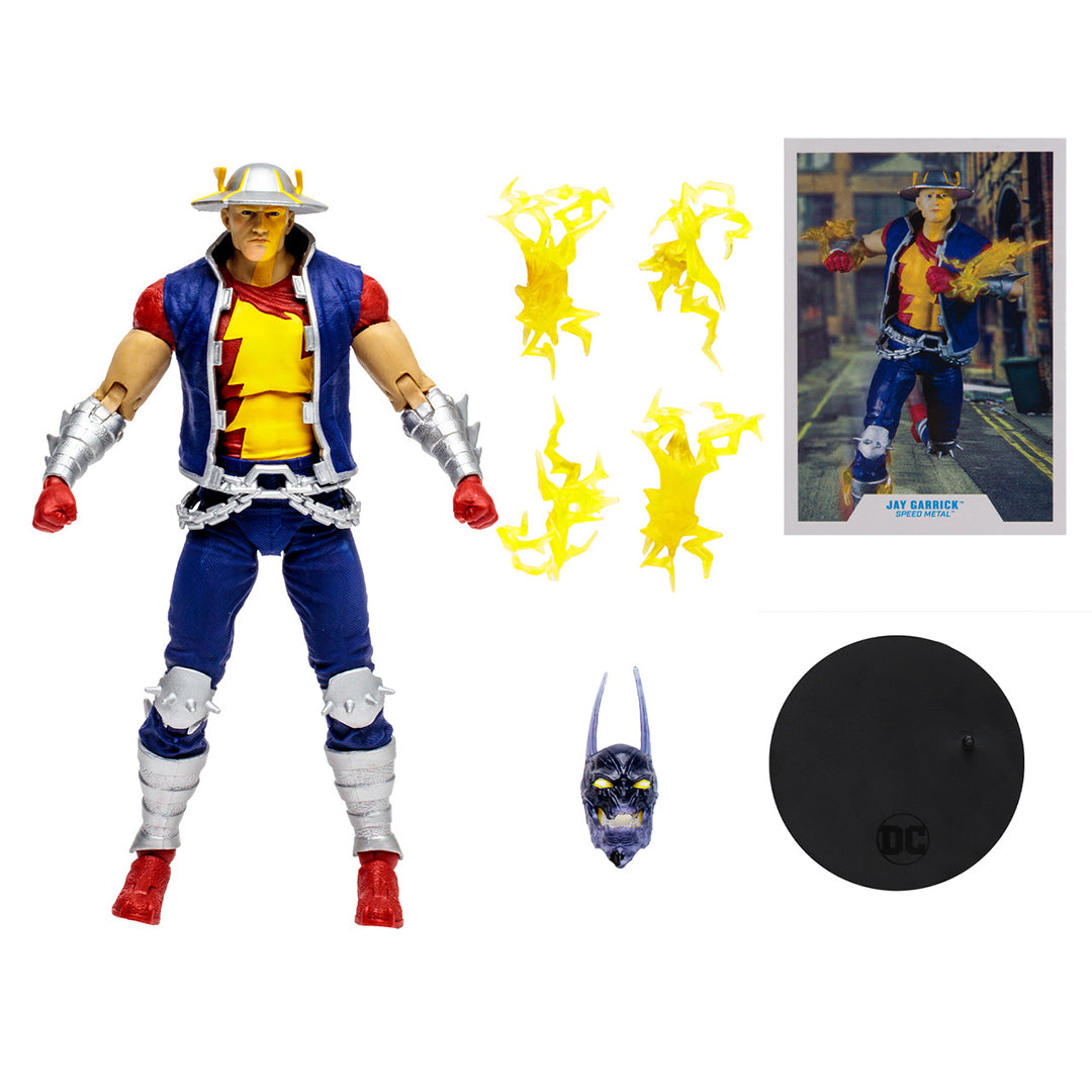 DC Comics Build-A 7inch Figures Speed Metal Jay Garrick (W9)