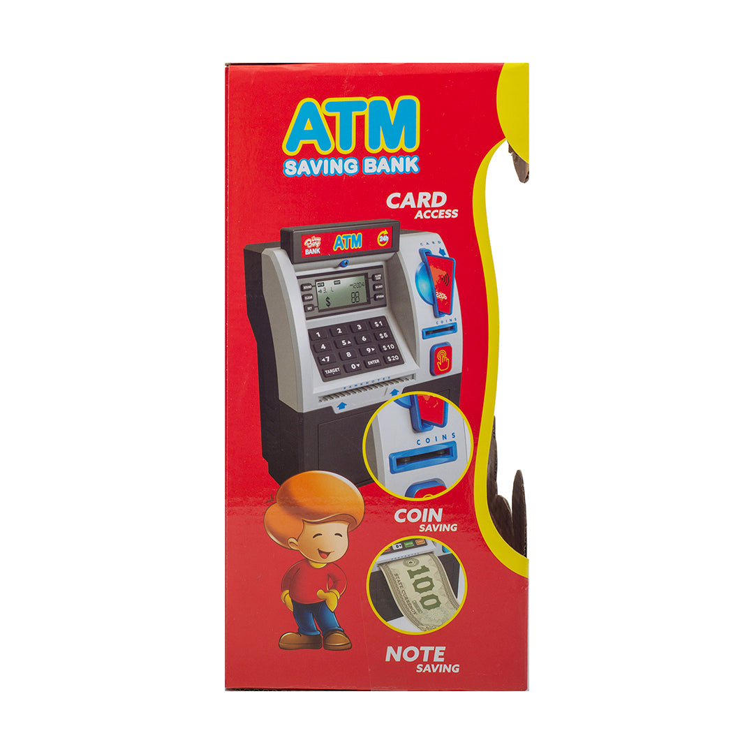 نيوبوي جهاز الصرّاف الآلي
 "ادخر نقودك ثم اسحبها" (وردية)