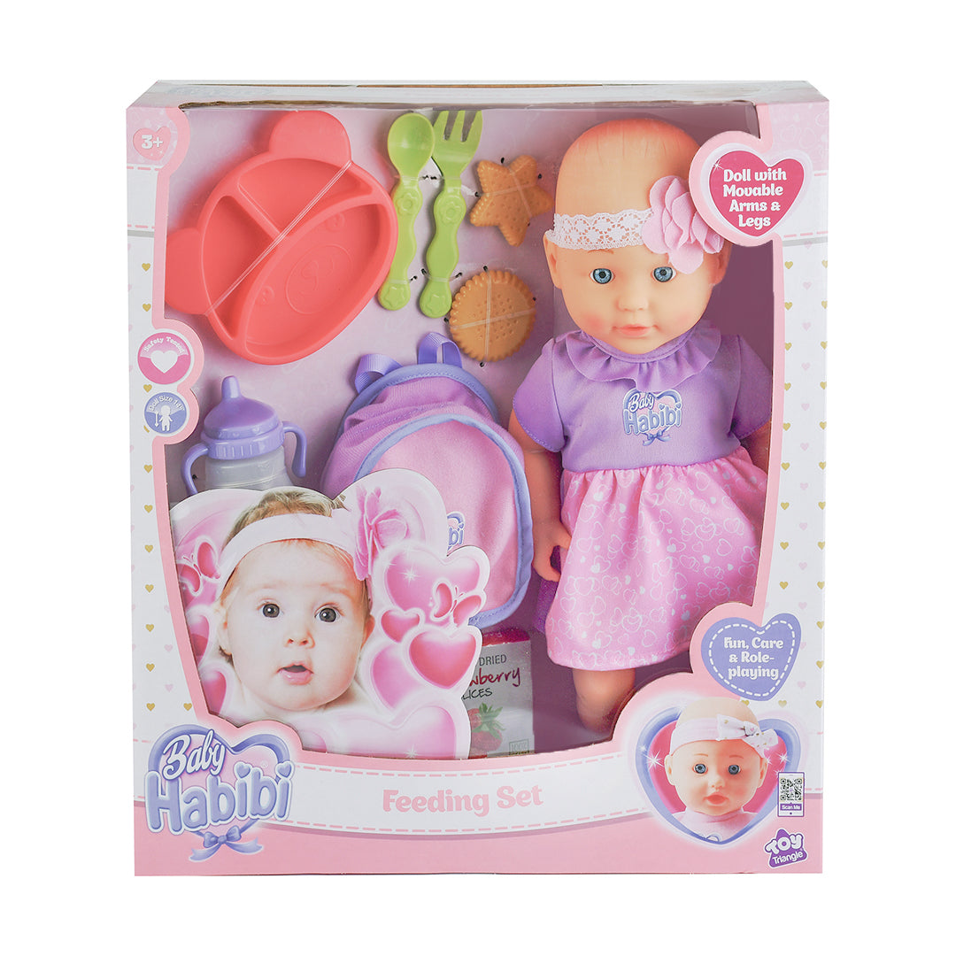 بيبي حبيبي مجموعة الطعام دمية
14 إنشاً.